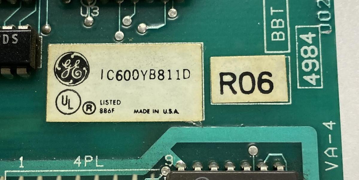 Used GE FANUC,IC600YB811D,INPUT MODULE REFURBISHED