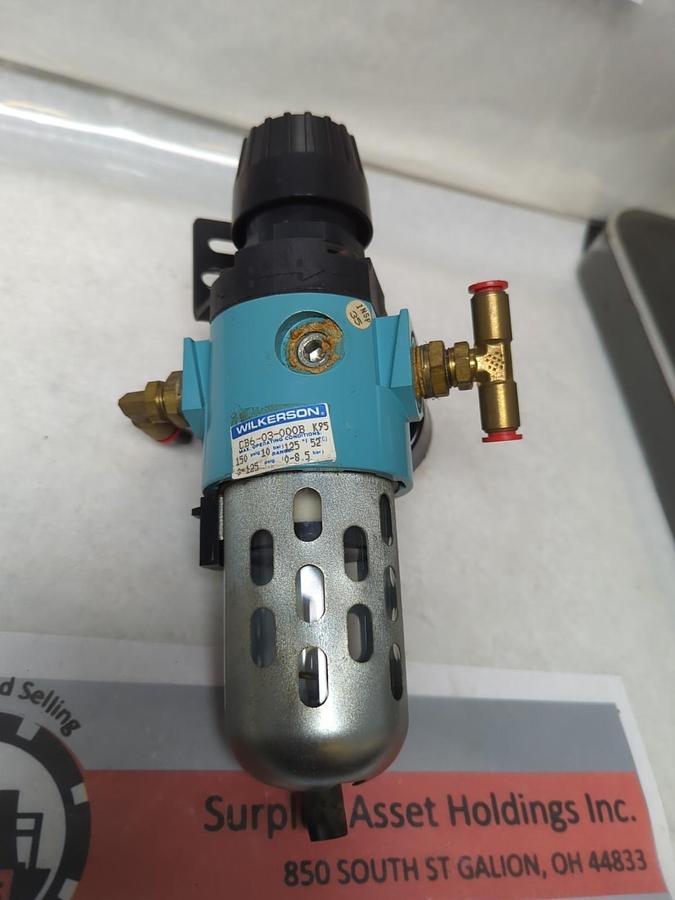 Used WILKERSON,CB6-03-00B K95,AIR FILTER REGULATOR PRE-OWNED