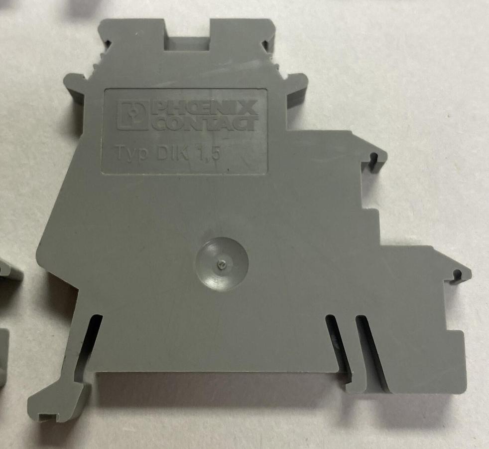 PHOENIX CONTACT,DIK 1.5,TERMINAL BLOCK LOT OF 4 NOS