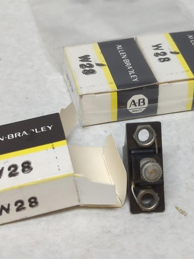 ALLEN BRADLEY,W28,THERMAL OVERLOAD HEATER ELEMENT LOT OF 3 NOS