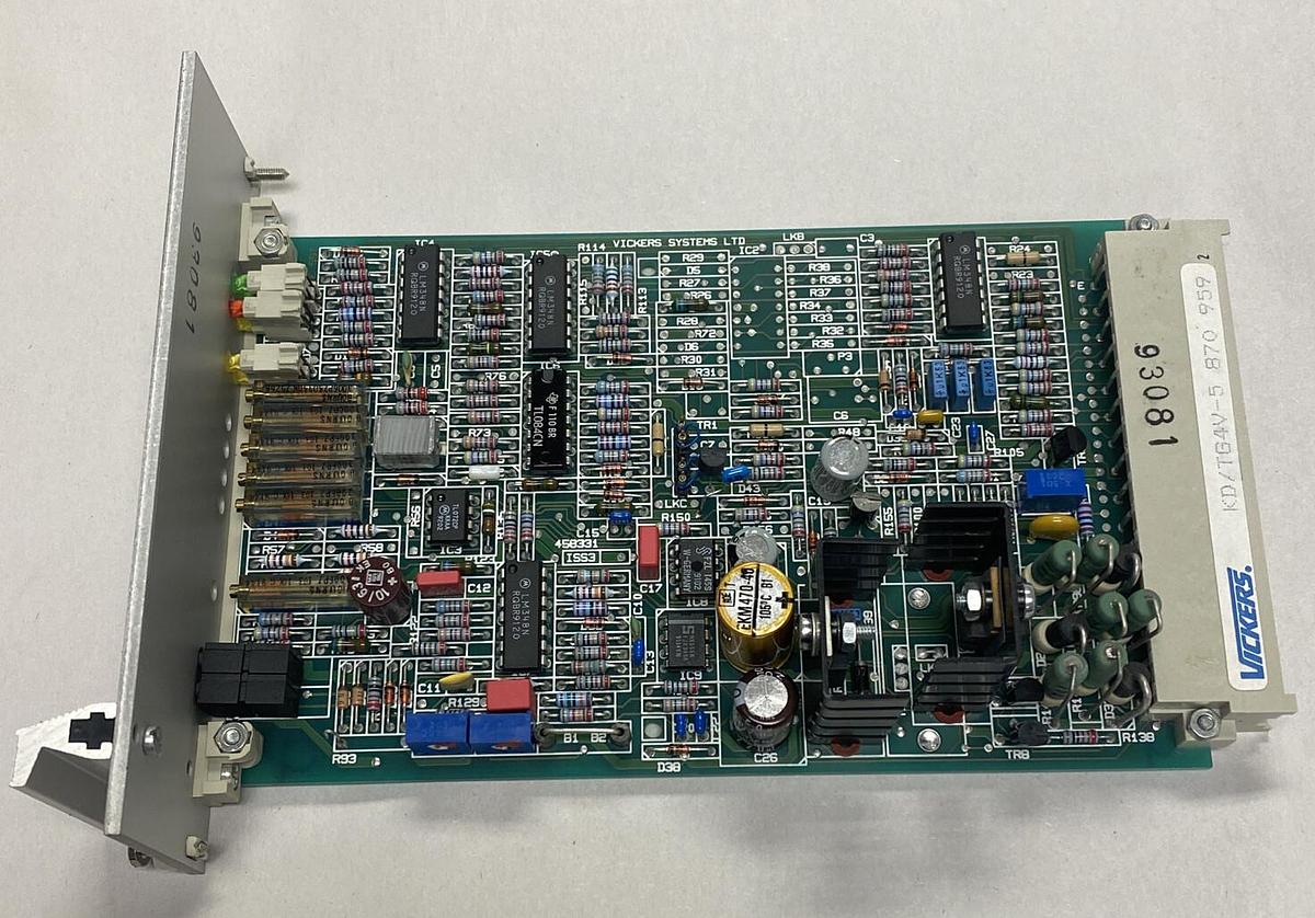 EATON VICKERS,EEA-PAM-525-A-12,POWER AMPLIFIER BOARD NOS