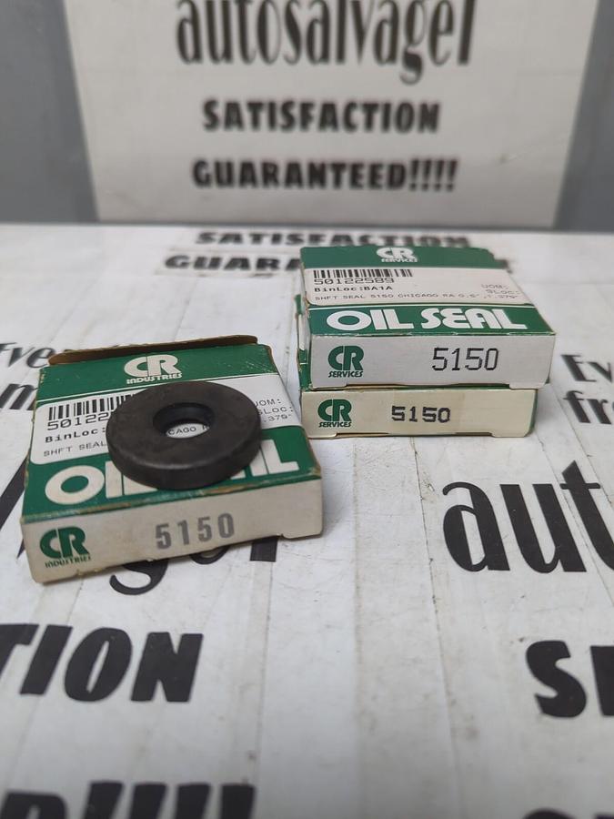 CHICAGO RAWHIDE,5150,OIL SEALS 0.5IN X 1.379 IN LOT OF 3 NOS