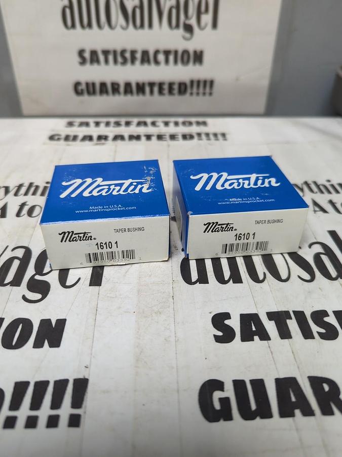 MARTIN,1610 1,TAPER BUSHINGS LOT OF 2 NEW