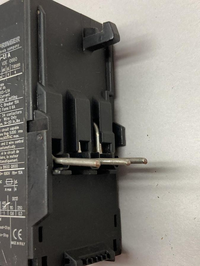 Used General Electric,JL1F,Thermal Overload Relay