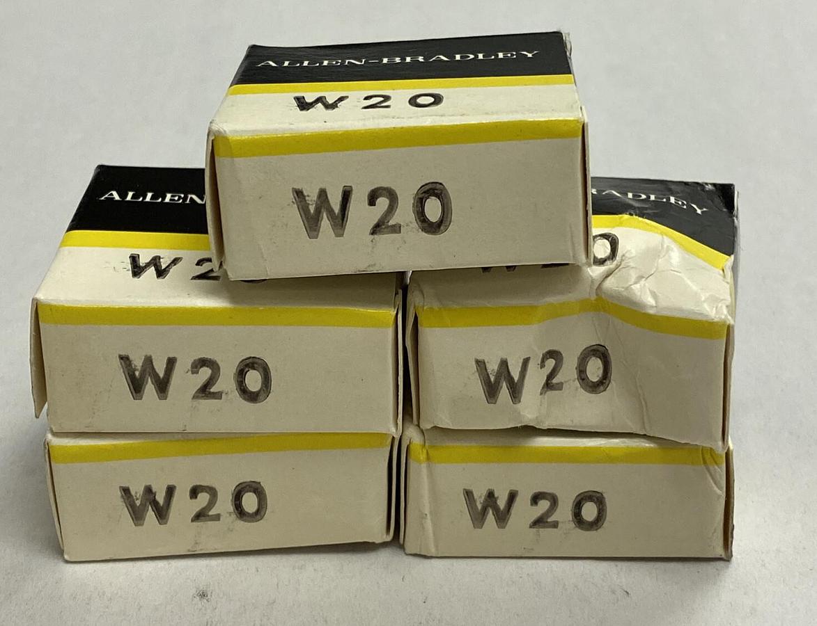 Allen-Bradley,W20,Heater Lot Of 5 New