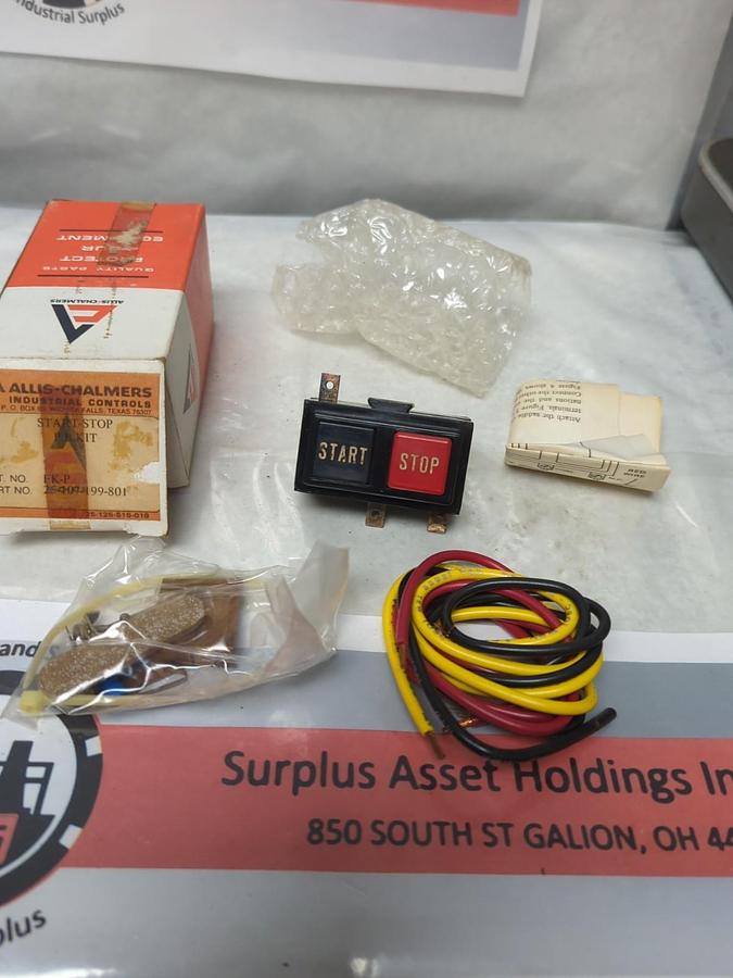 ALLIS CHALMERS,FK-P,START-STOP PUSH BUTTON KIT NOS NOS