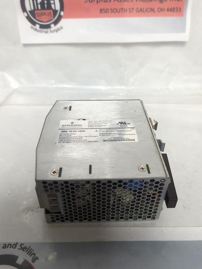 Used SOLA,SDN 10-24-100C,POWER SUPPLY UNIT PRE-OWNED