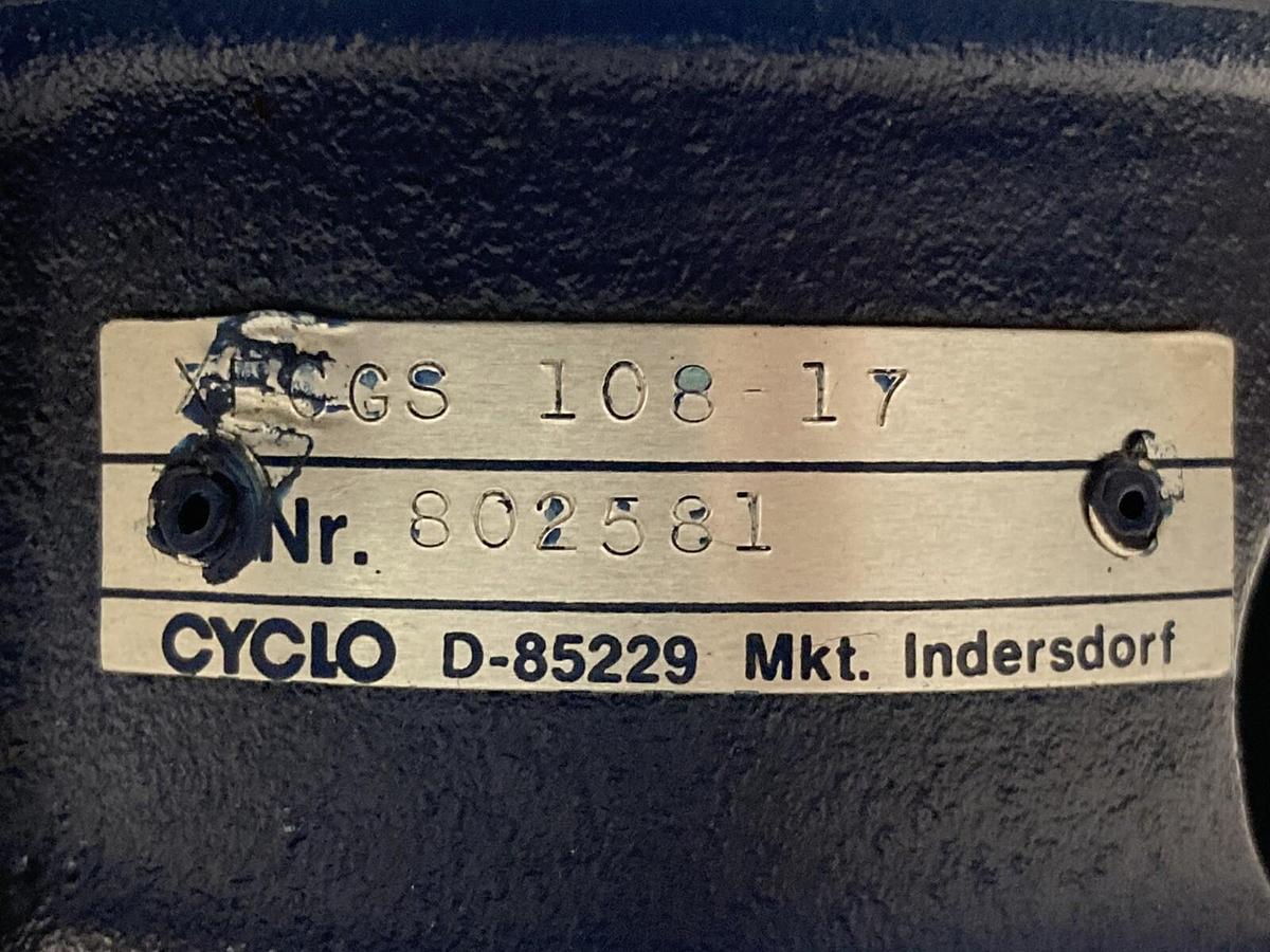 Cyclo,XFCGS 108-17,Gearbox 802581
