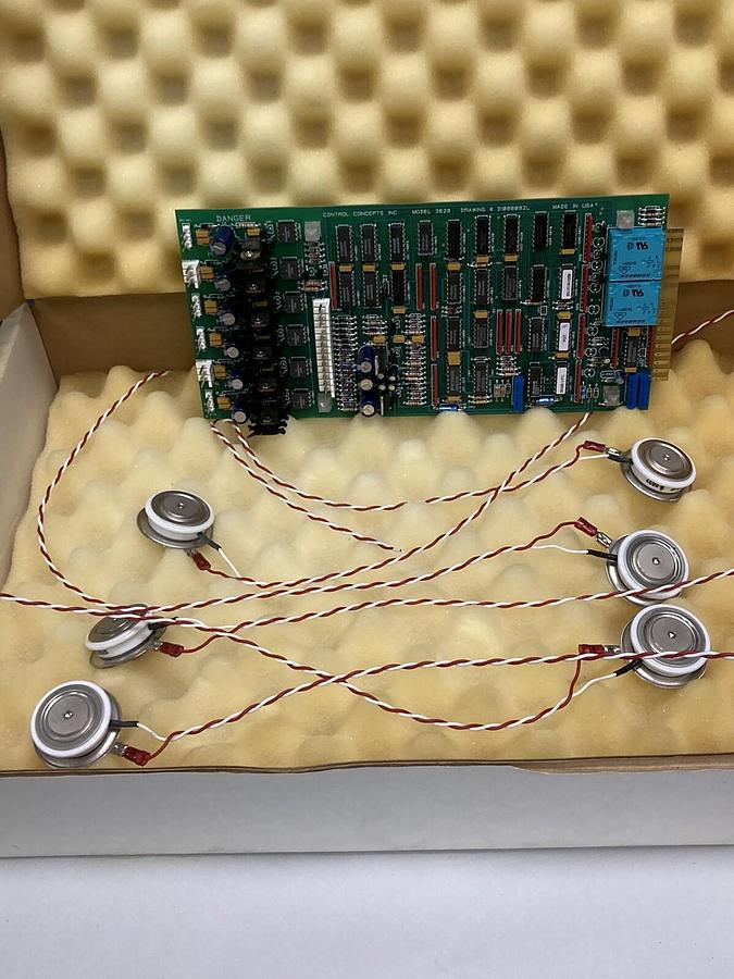 Used Control Concepts INC.,Model 3629,Circuit Board + Semikron SKT 340/14E