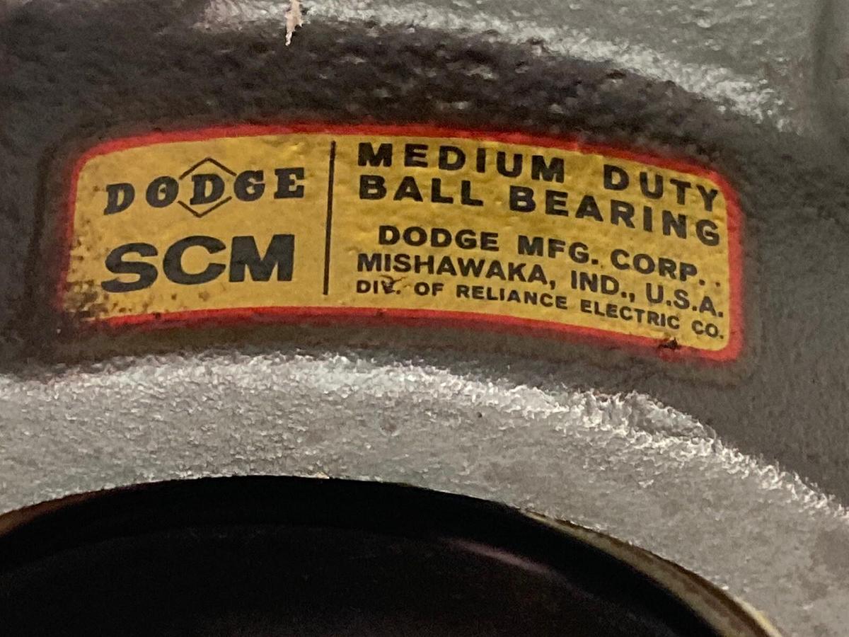 Used Dodge,SCM-1 7/16-A,Flange Mount Bearing