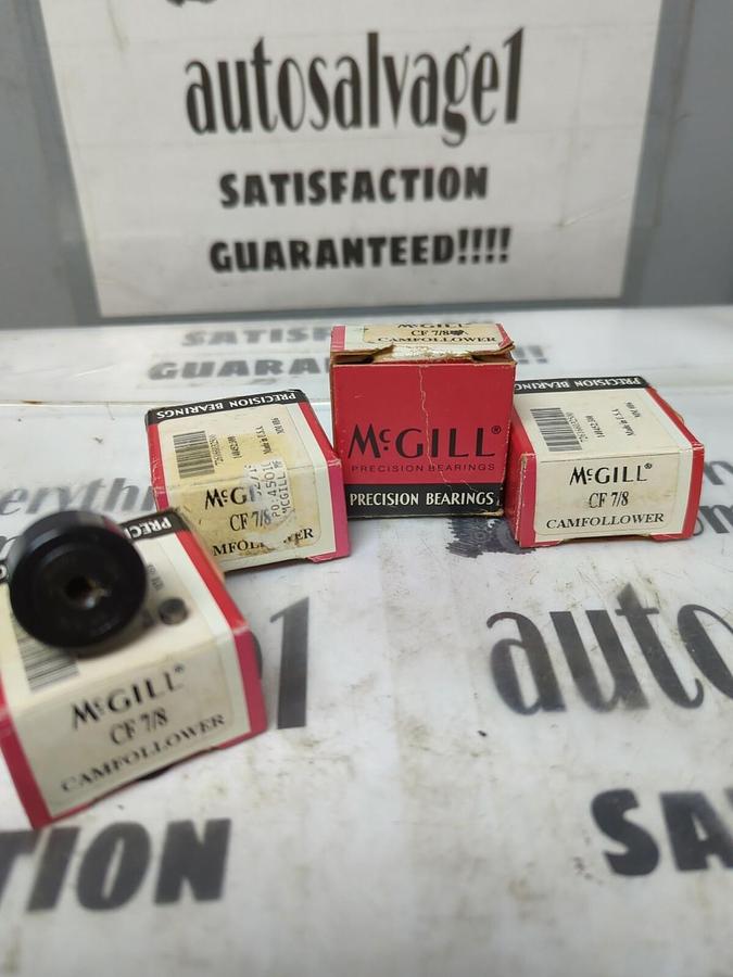 MCGILL,CF 7/8,CAM FOLLOWER LOT OF 4 NOS