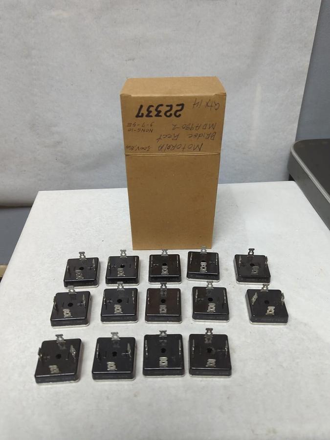 MOTOROLA,MDA-980-2,BRIDGE RECTIFIER 100V 25A LOT OF 14