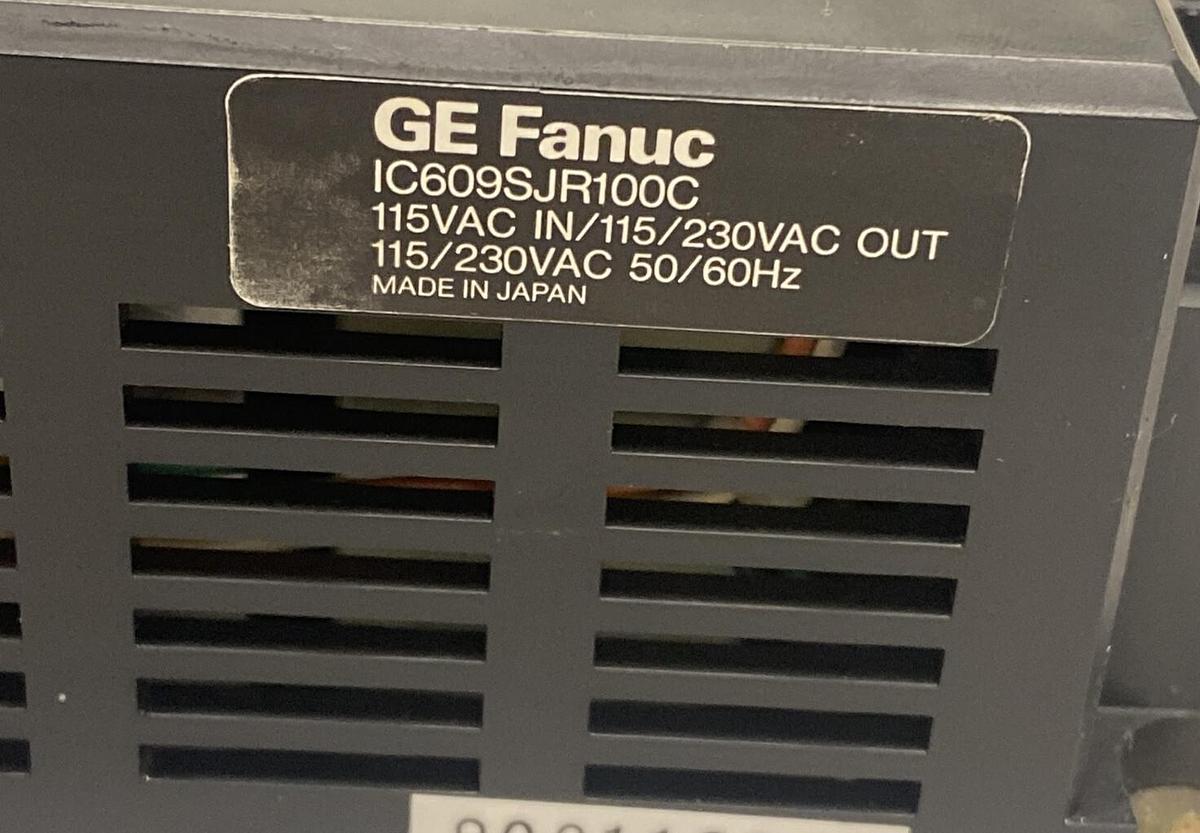 Used GE Fanuc,IC609SJR100C,Series One Controller W/ IC610PRG100B Programmer