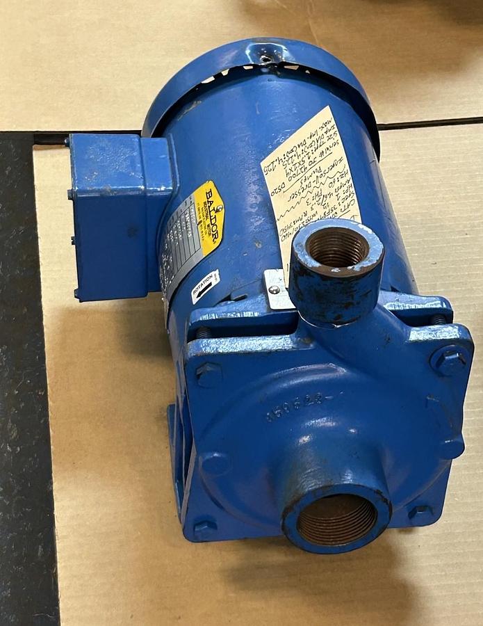 Used INGERSOLL-DRESSER,D520,PUMP CENTRIFUGAL PUMP 1.5HP 230/460V 3PH 1.5X1X4
