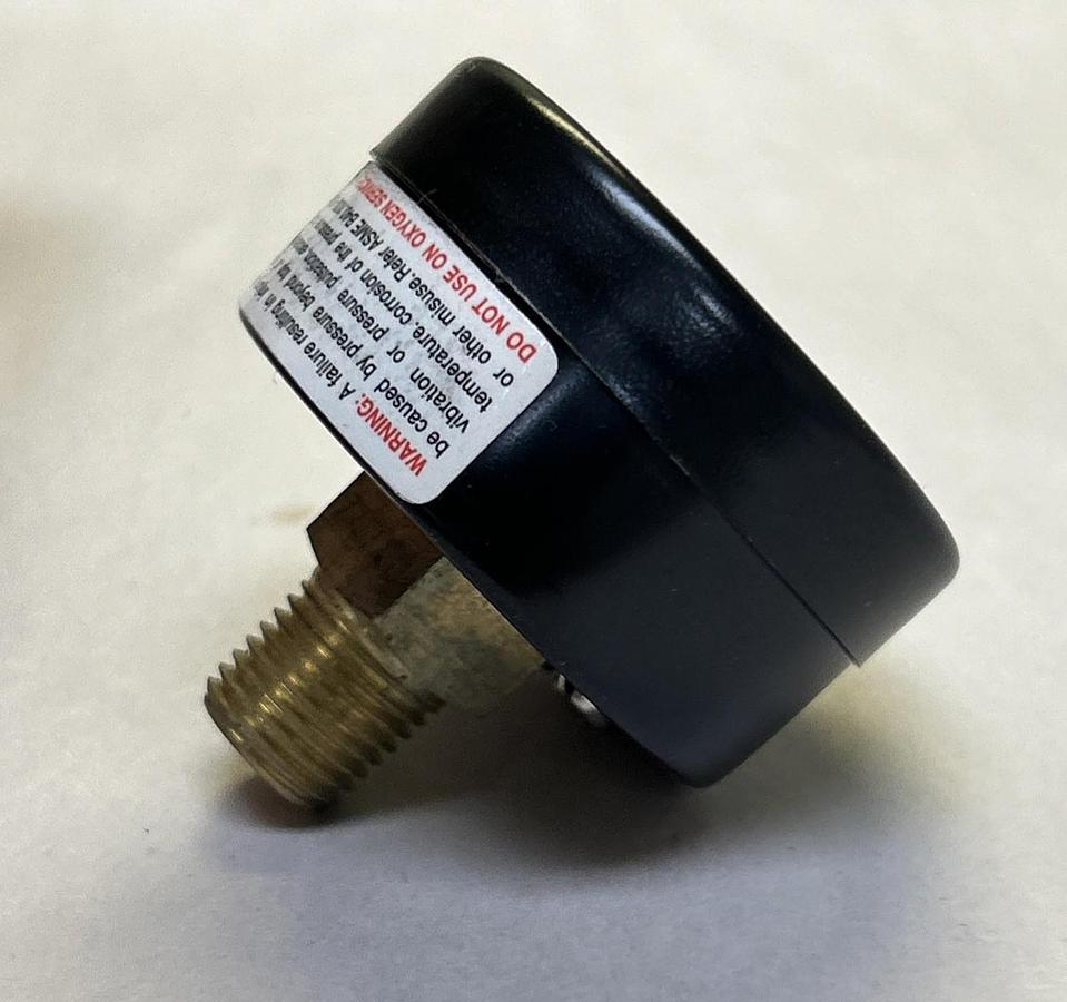 NORGREN,ZA711,PRESSURE GAUGE 0-160 PSI NOS