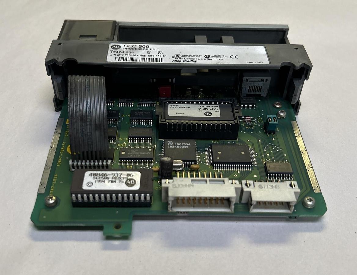 Used ALLEN BRADLEY,1747-L524,PROCESSOR UNIT MODULE