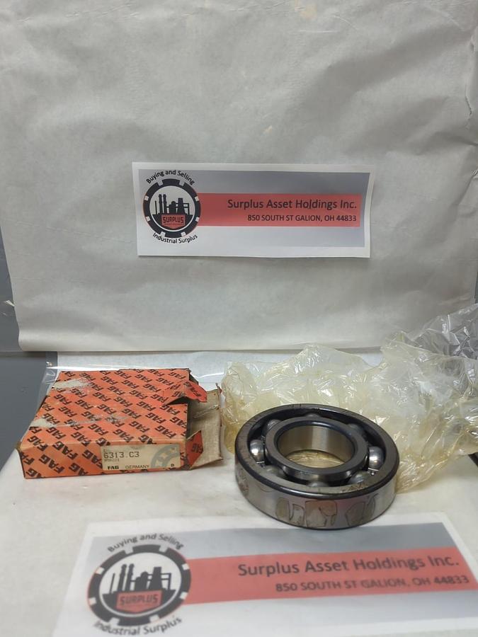 FAG,6313 C3,DEEP GROOVE BALL BEARING NOS