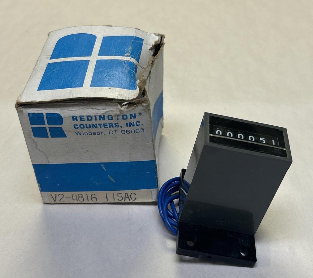REDINGTON COUNTERS,V2-4816,ELECTRONIC COUNTER MODULE 115V NOS
