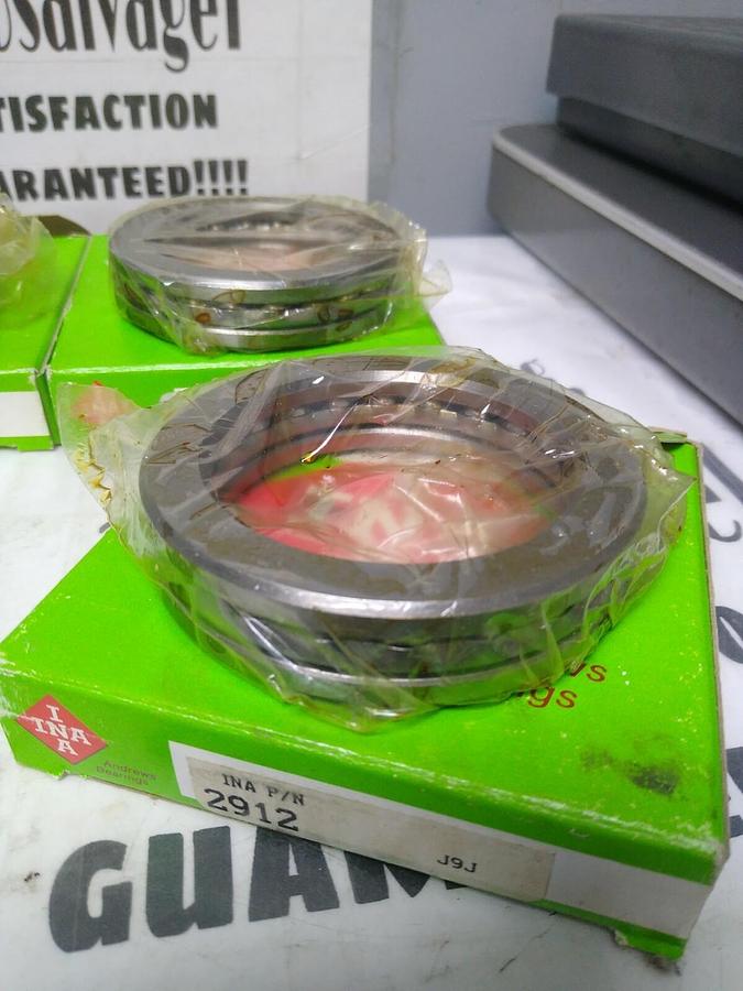 INA,2912,THRUST BALL BEARING LOT OF 4 NOS