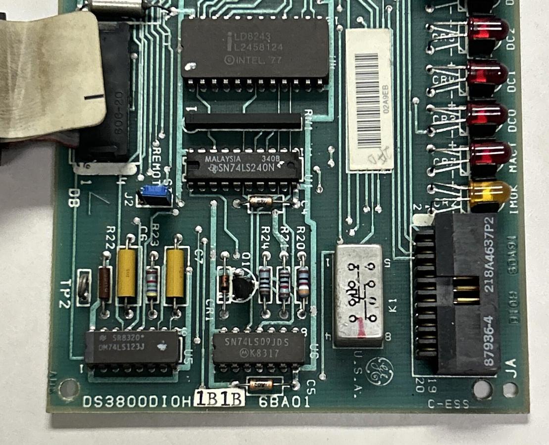 Used GENERAL ELECTRIC,DS3800DI0H1B1B,CIRCUIT BOARD