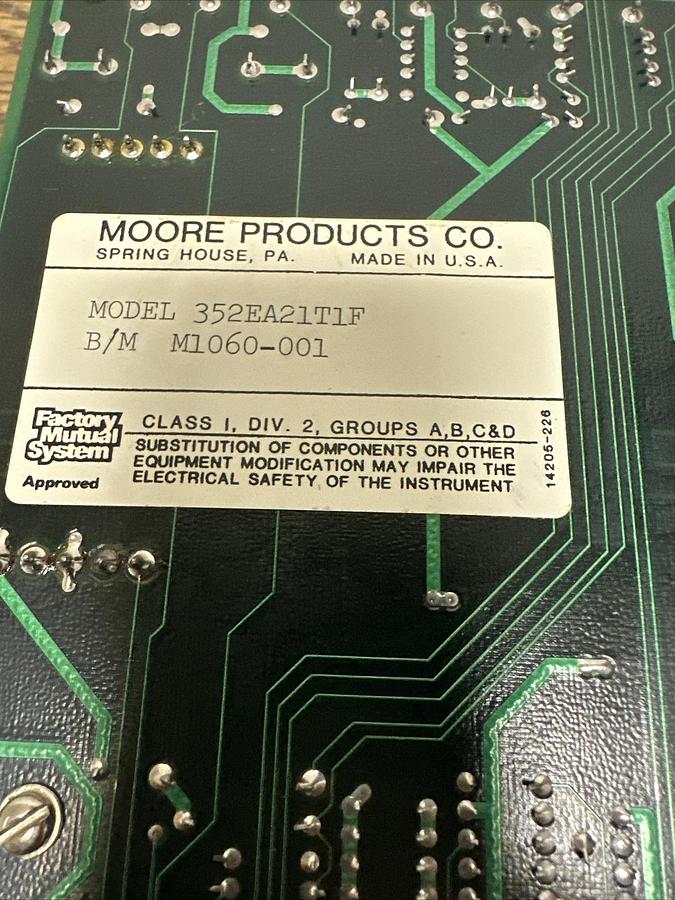 Used Moore,352EA21T1F,Control Board