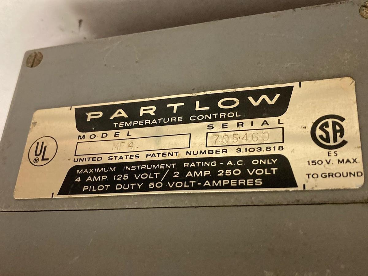 Used Partlow,Model MF4,Temperature Controller