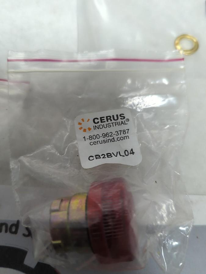 CERUS,CB2BVL04,PUSHBUTTON RED LOT OF 4 NOS