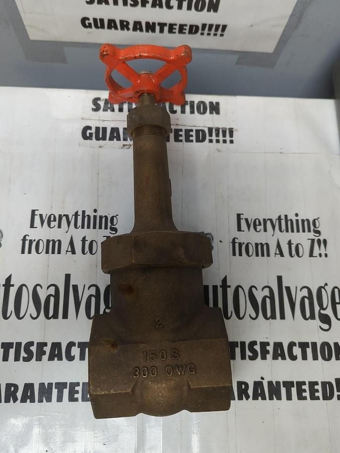 STOCKHAM,FIG B-120,2 INCH BRONZE GATE VALVE NOS