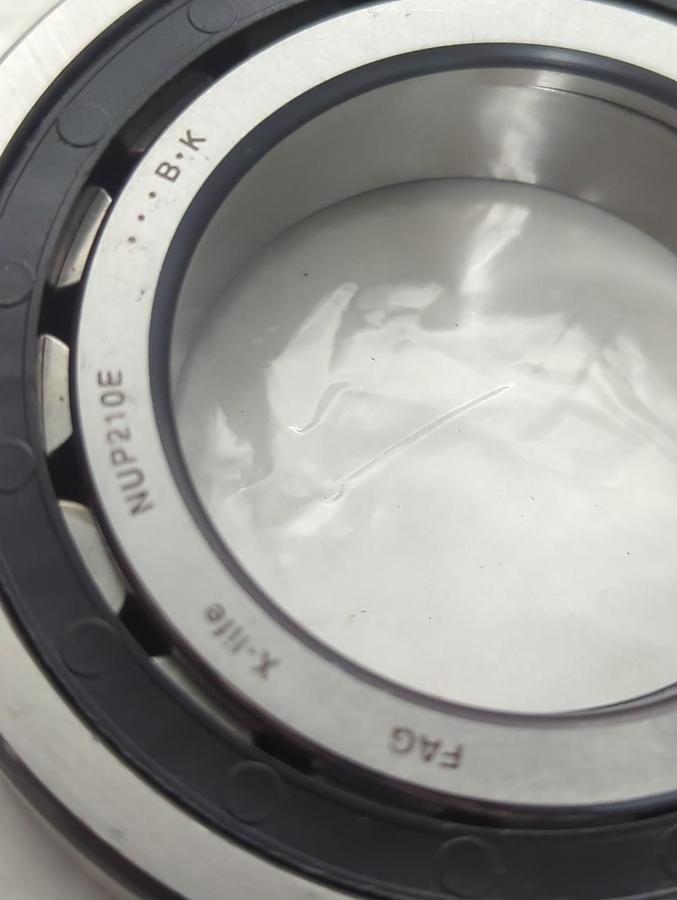 Used FAG,NUP210F,X-LIFE CYLINDRICAL ROLLER BEARING 50MM BORE PRE-OWNED