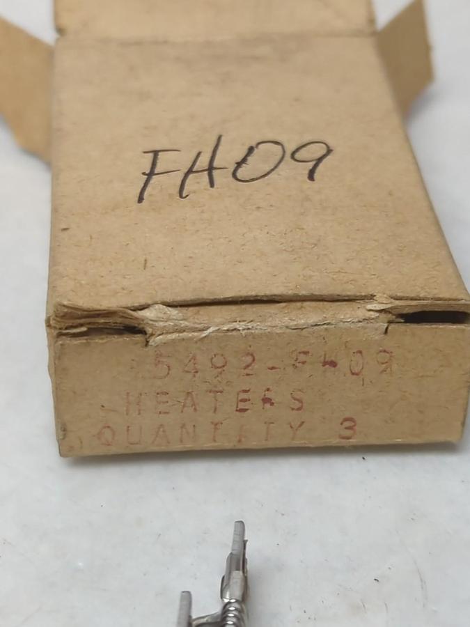 CUTLER-HAMMER,FH09,OVERLOAD HEATER ELEMENT LOT OF 3 NOS