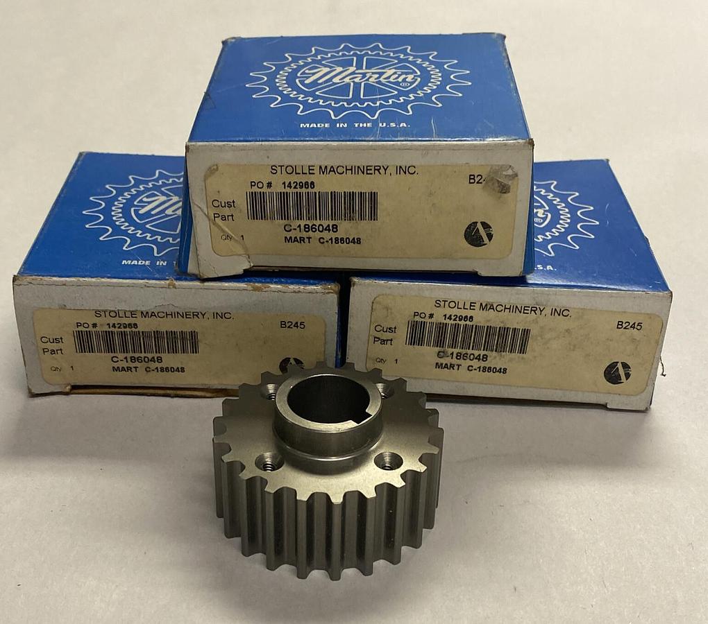 MARTIN,C-186048,SPROCKET LOT OF 3 NOS