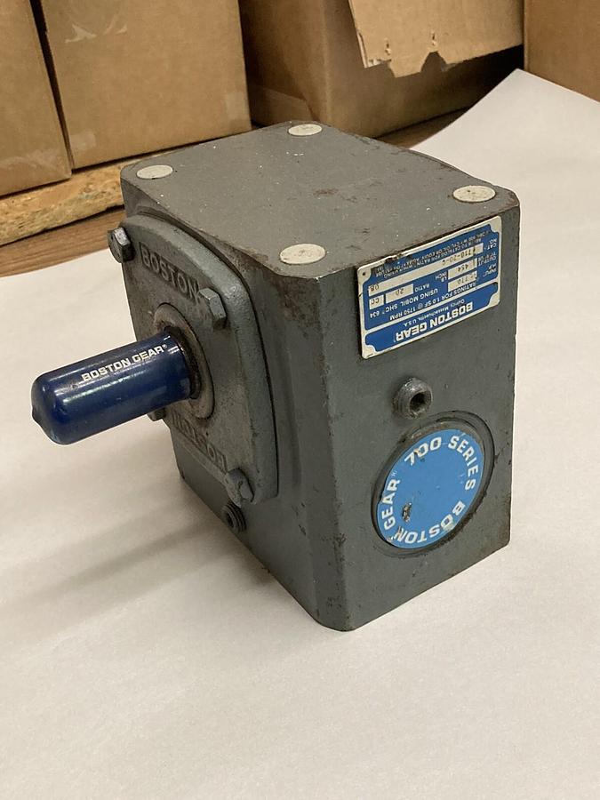 Used Boston Gear,718-20-C H.P. 770,Gear Reducer Ratio 20