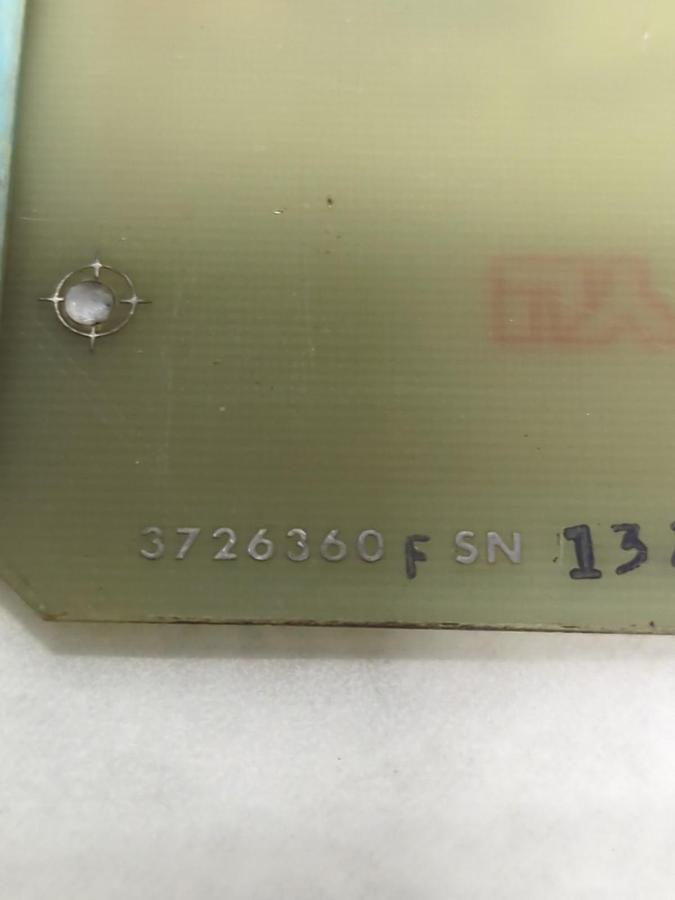 Used BENDIX,3726360F,S5 SERVO I/F CIRCUIT BOARD PRE-OWNED