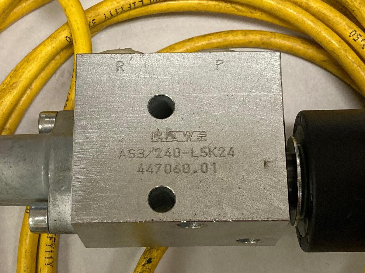 Used Hawe,AS3/240-L5K24,Valve