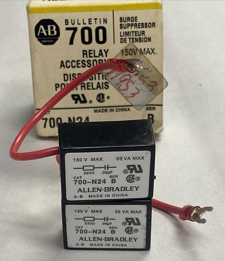 Allen Bradley,700-N24,Series B Surge Suppressor Lot Of 2