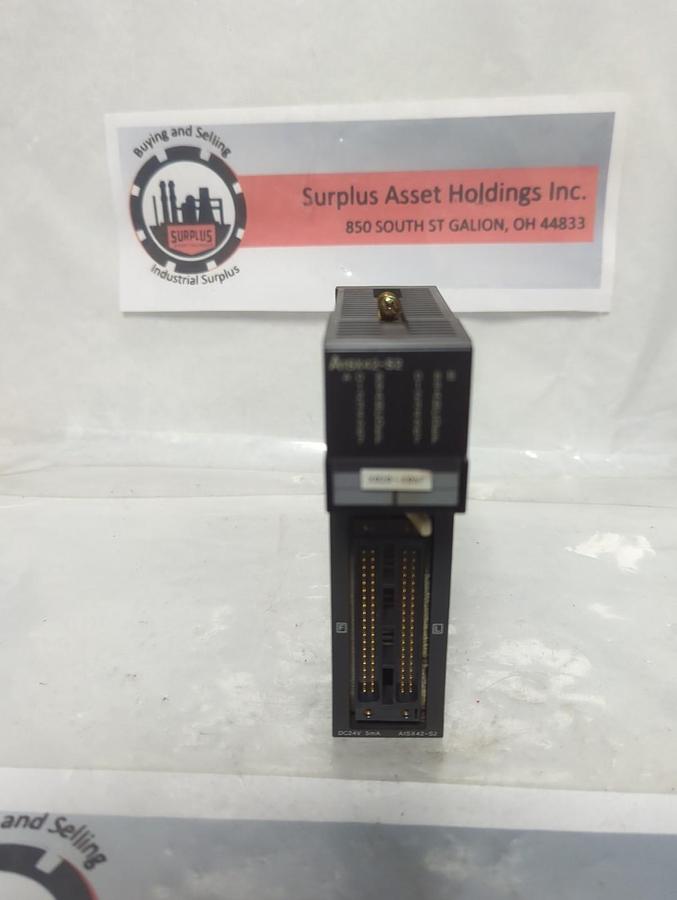 Used MITSUBISHI,A1SX42-S2,OUTPUT UNIT MODULE PRE-OWNED