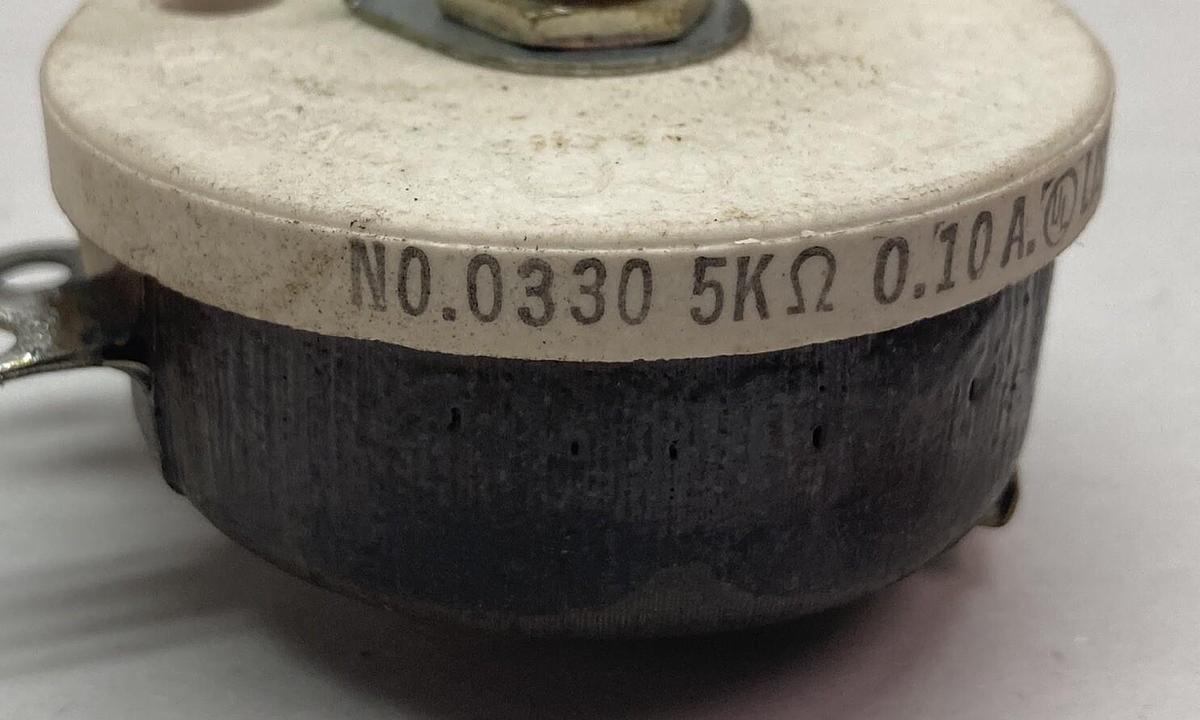 Ohmite,0330,Rheostat 5000OHM Series 7826