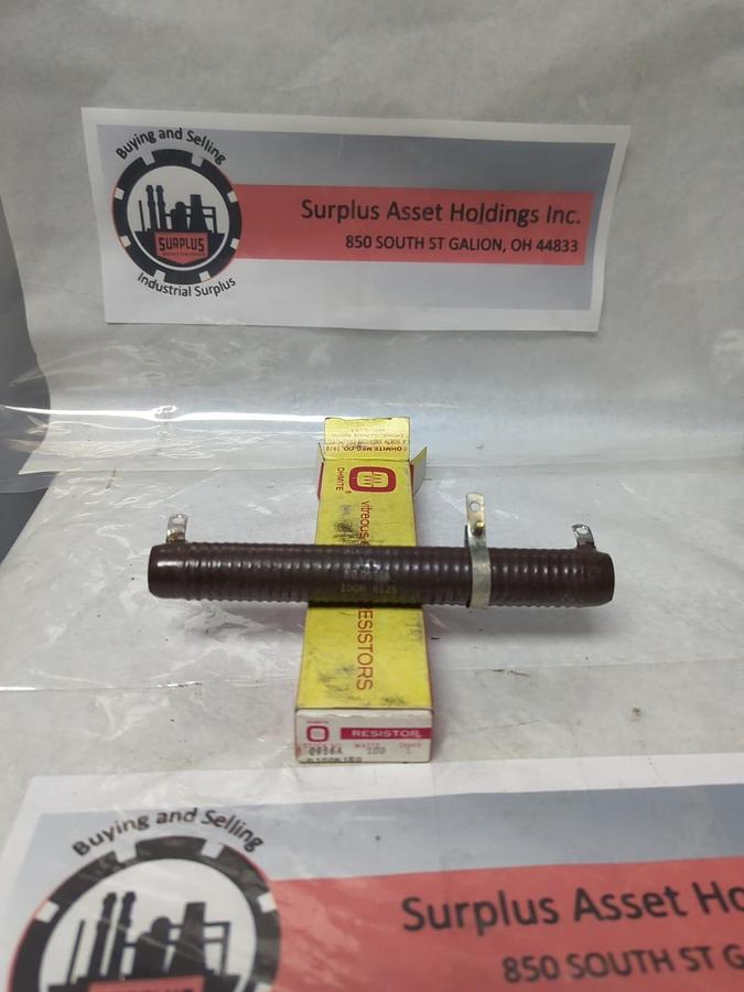 OHMITE,D100K1R0,RESISTOR 100 WATT 1 OHM NOS