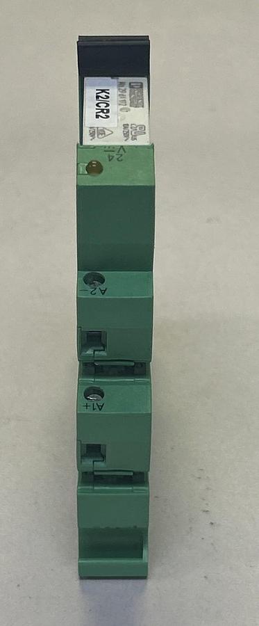 Used PHOENIX CONTACT,PLC-BSC-24DC/21-21,RELAY MODULE