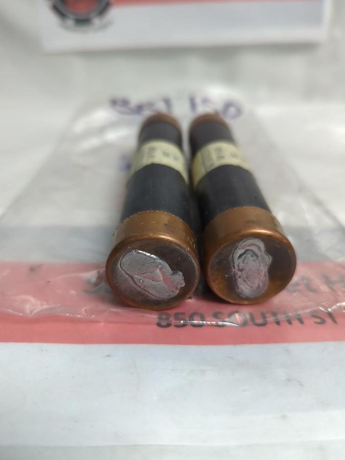 Used BUSSMANN,BRT 50,TAP FUSE 150 AMP FUSE LOT OF 2 PRE-OWNED