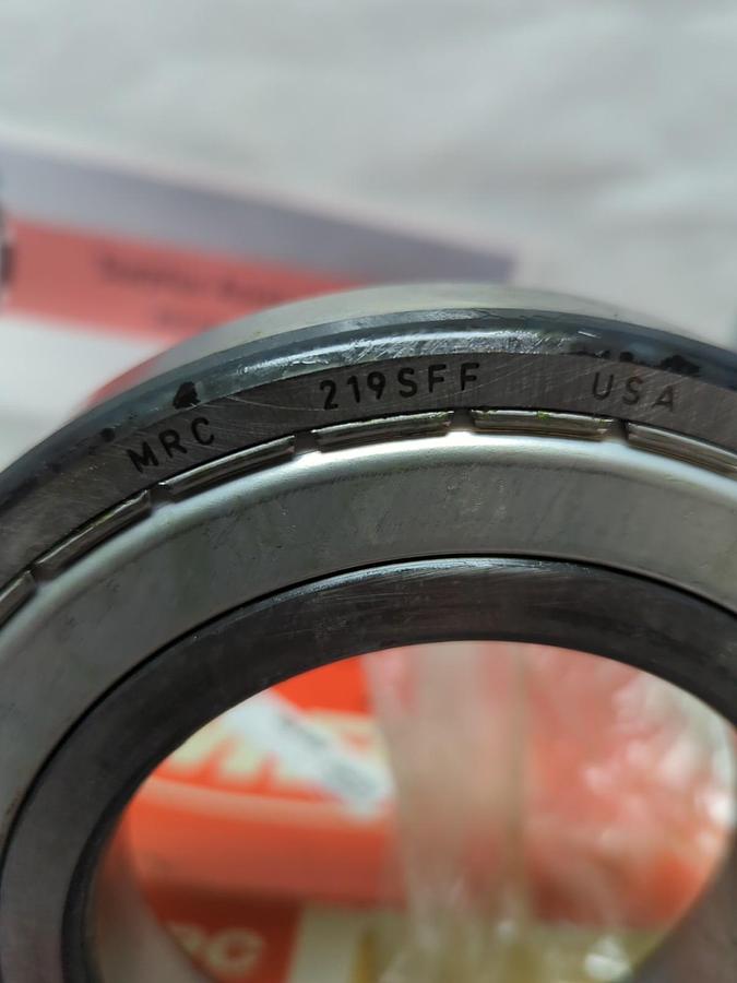 MRC,219SFF,DEEP GROOVE BALL BEARING NOS