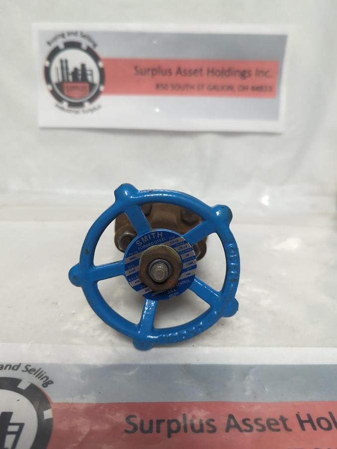 Used SMITH,0800 CR-13 A105,GATE VALVE 1/2 INCH PRE-OWNED