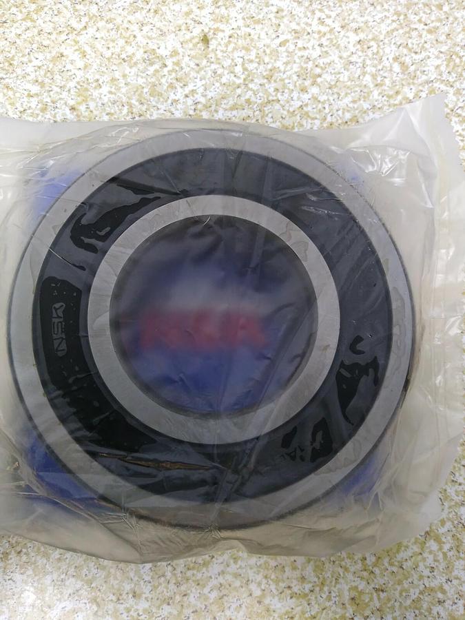 Used NSK,6313VVC3,Deep Groove Ball Bearing 2 Non Contact Seals NOS