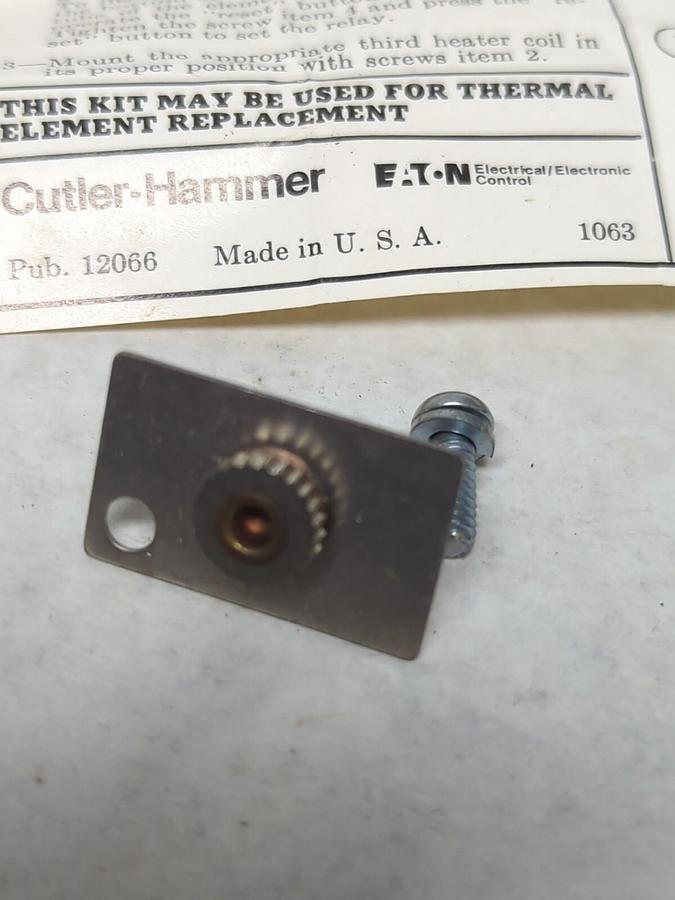 CUTLER HAMMER,10176H150,MAGNETIC SPINDLE KIT NOS