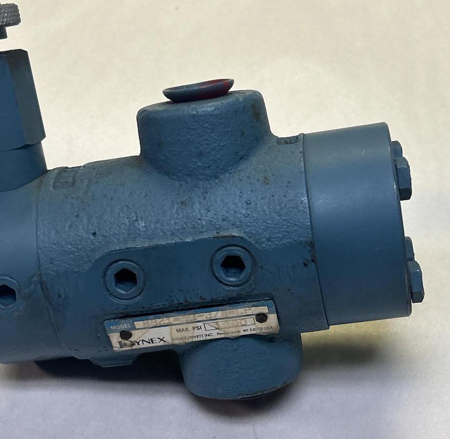 Used DYNEX,8821-03-3/8-LP,PRESSURE RELIEF VALVE
