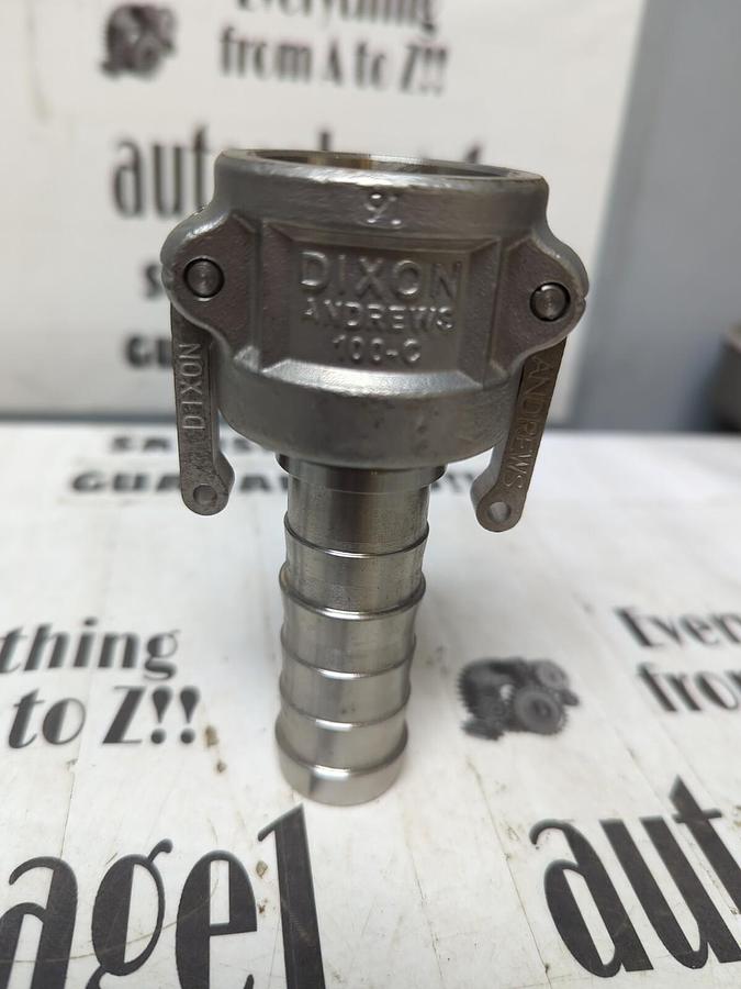 DIXON,100-C,1 INCH CAM HOSE COUPLING STAINLESS STEEL NOS