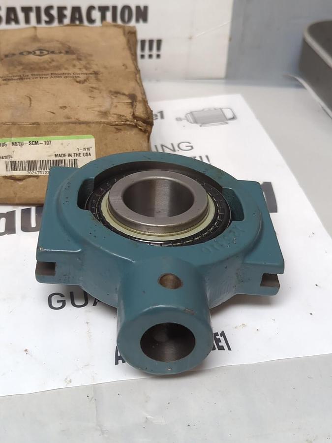 DODGE,135105,TAKE-UP BEARING NSTU-SCM-107 BORE 1-7/16 INCH NOS