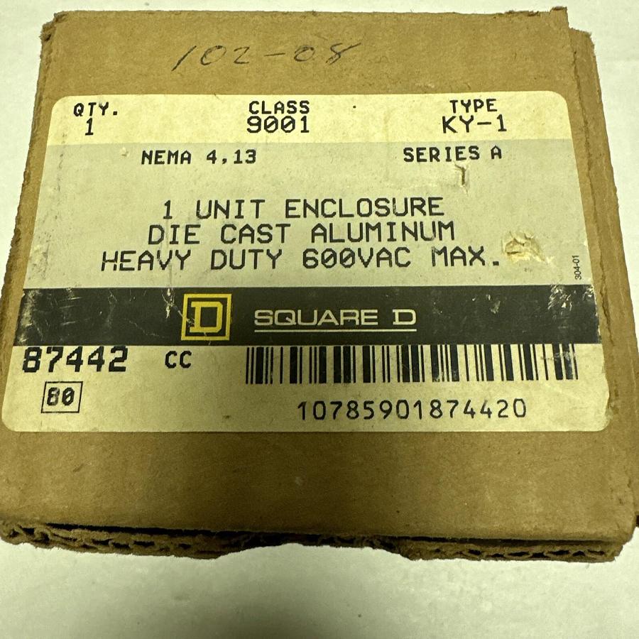 Square D,9001 KY-1,Push Button Enclosure