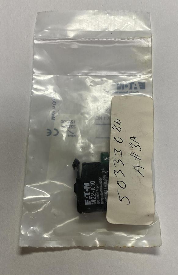 Used EATON,M22-K10,CONTACT BLOCK NEW