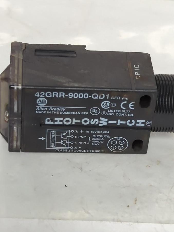 ALLEN BRADLEY,42GRR-9000-QD1,SENSOR SERIES A PRE-OWNED